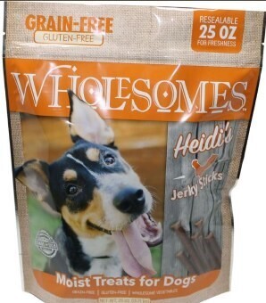 Midwestern Pet Wholesomes Grain Free Heidi's Jerky Sticks 25oz