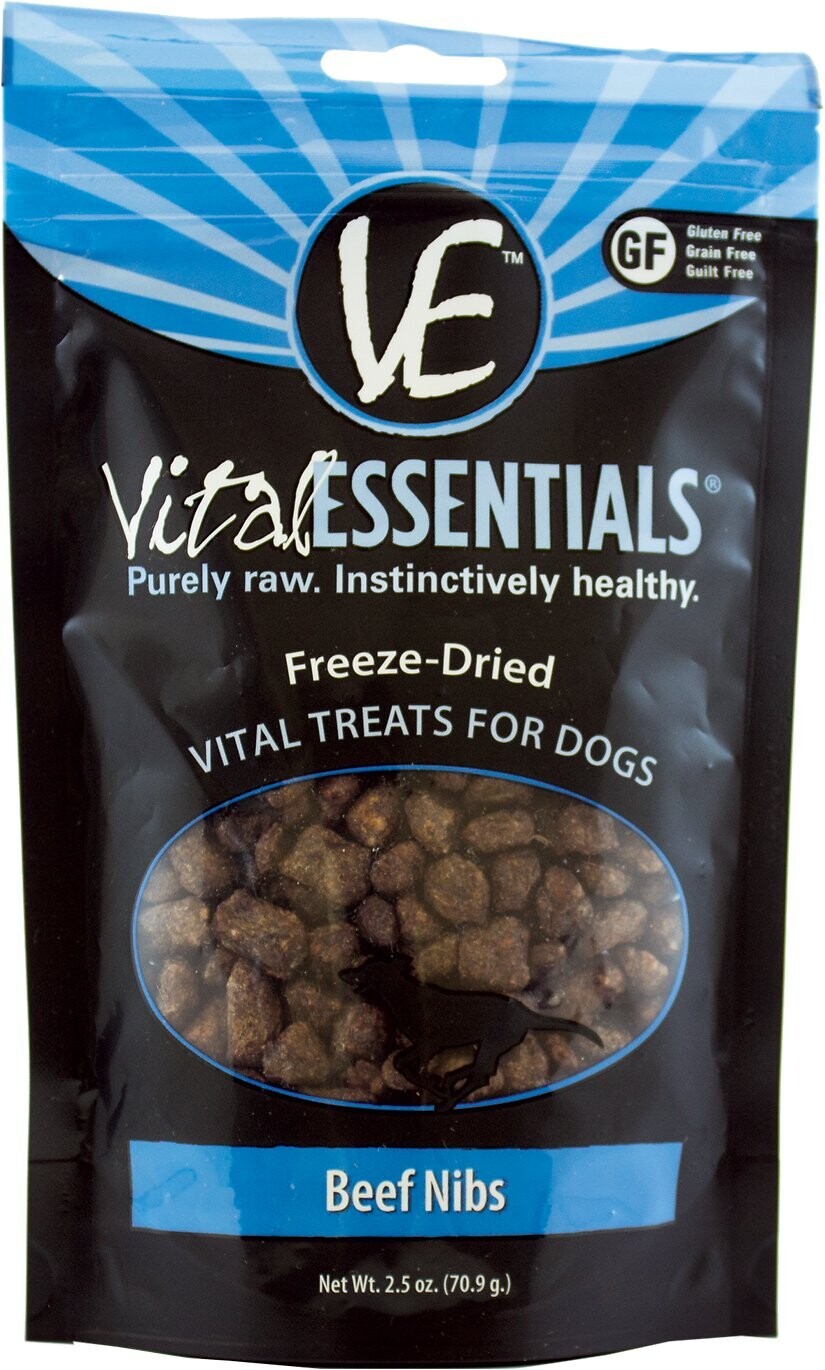 Vital Essentials FD Beef Nibs Treat 2.5oz