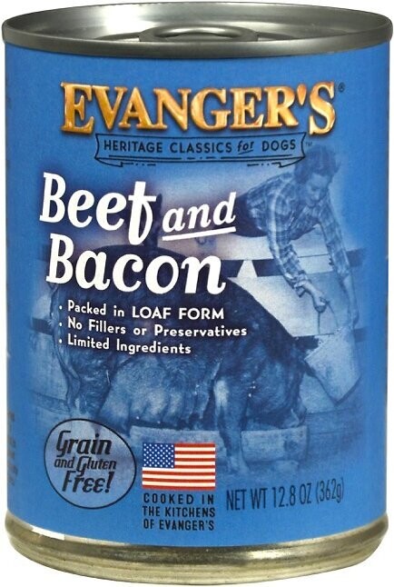 Evanger's Classic Beef & Bacon can 12.8oz 12/case