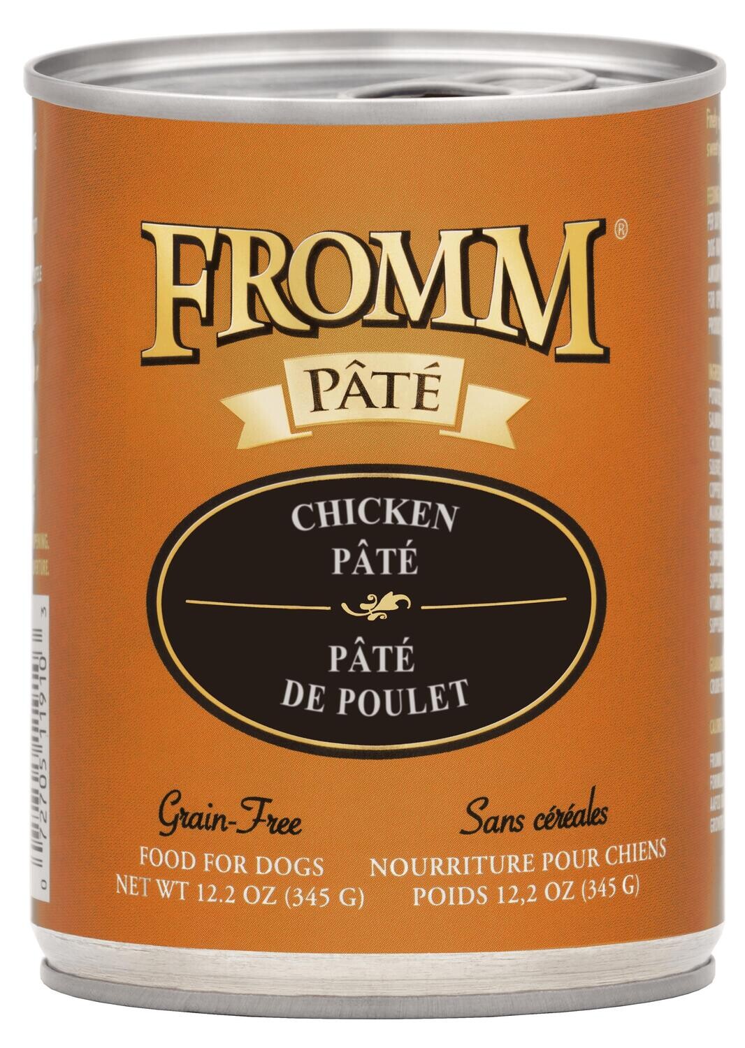 Fromm Gold GF Chicken can 12/case