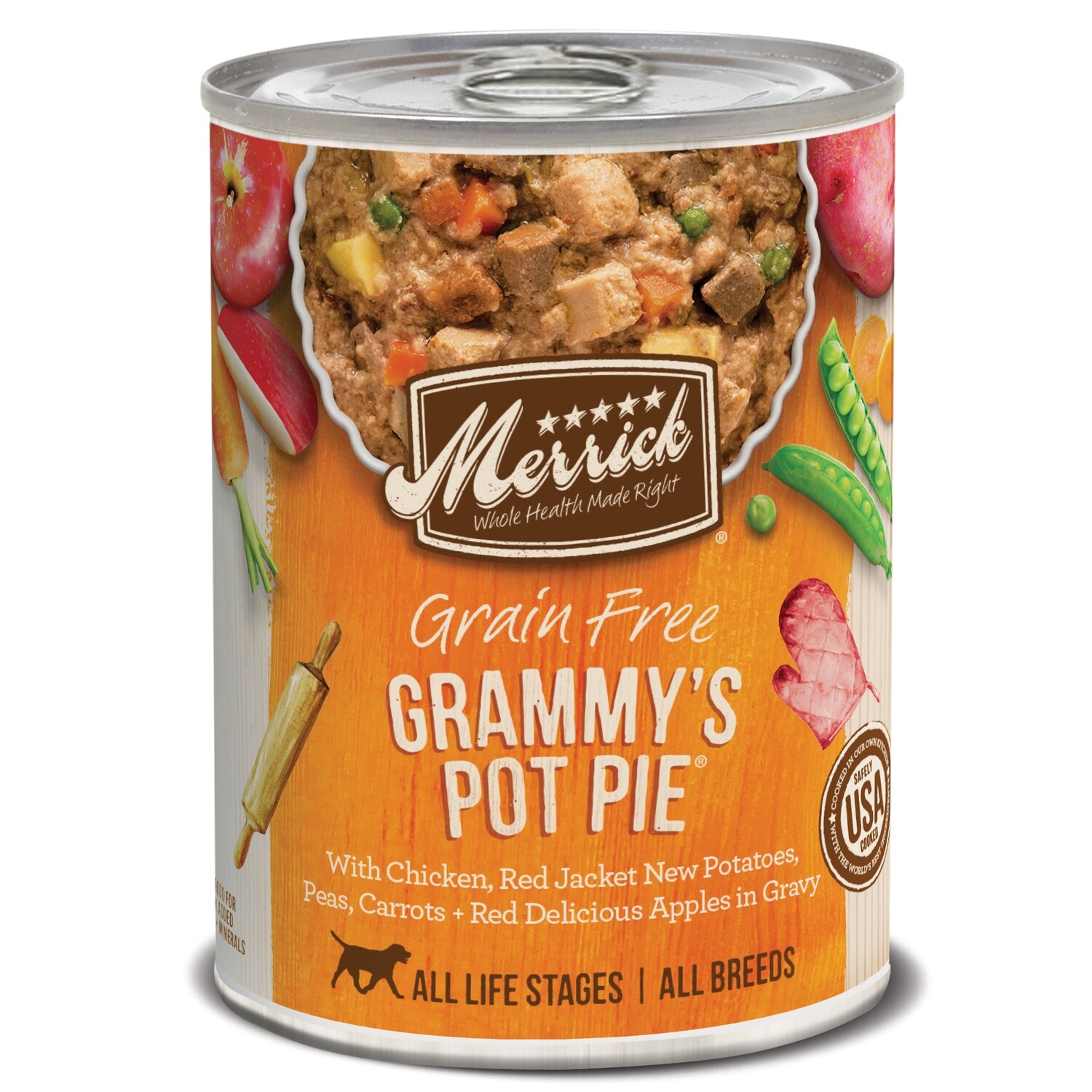 Merrick Grammys Pot Pie can 12.7oz 12/case
