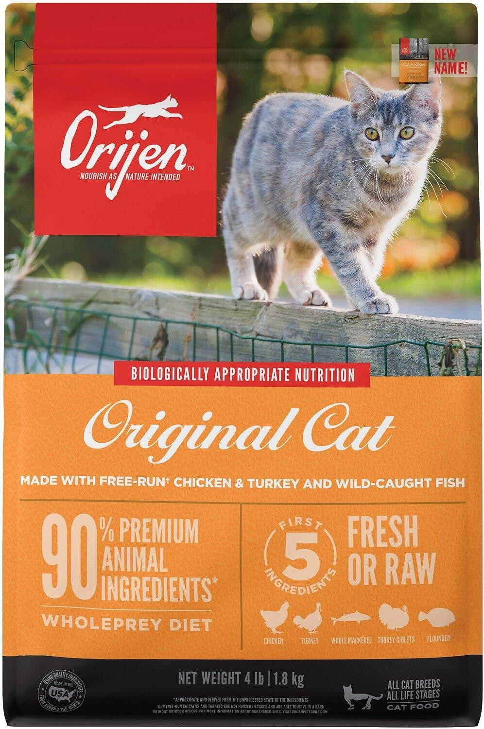 Orijen Cat Grain Free Original 4#
