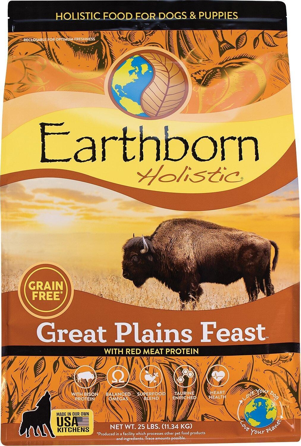 Earthborn Holistic GF Great Plains 25#