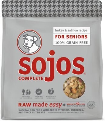 Sojos Freeze Dried Senior Turkey & Salmon 7#