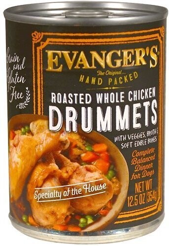 Evanger's Hand Packed Chicken Drumettes can 12oz 12/case