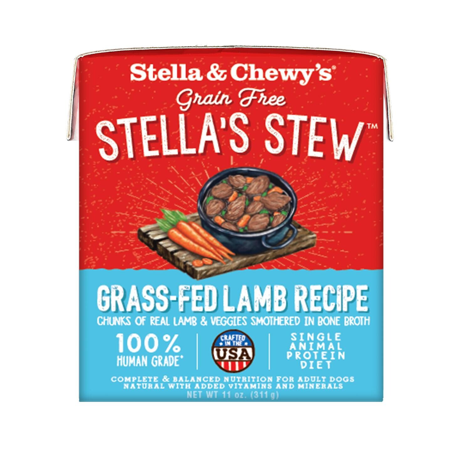 Stella & Chewy's Lamb Stew tetra 11oz 12/case