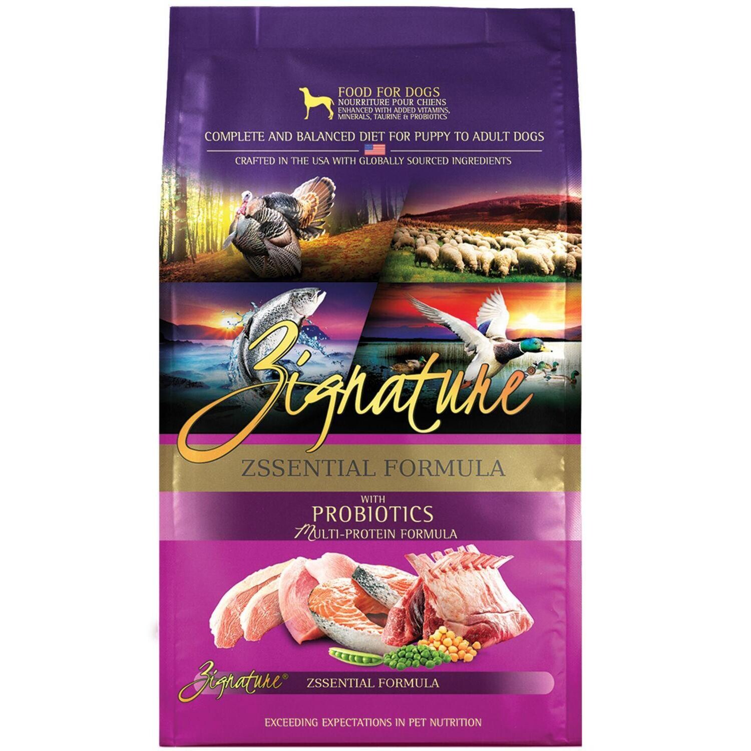 Zignature Grain Free Zssential 25#