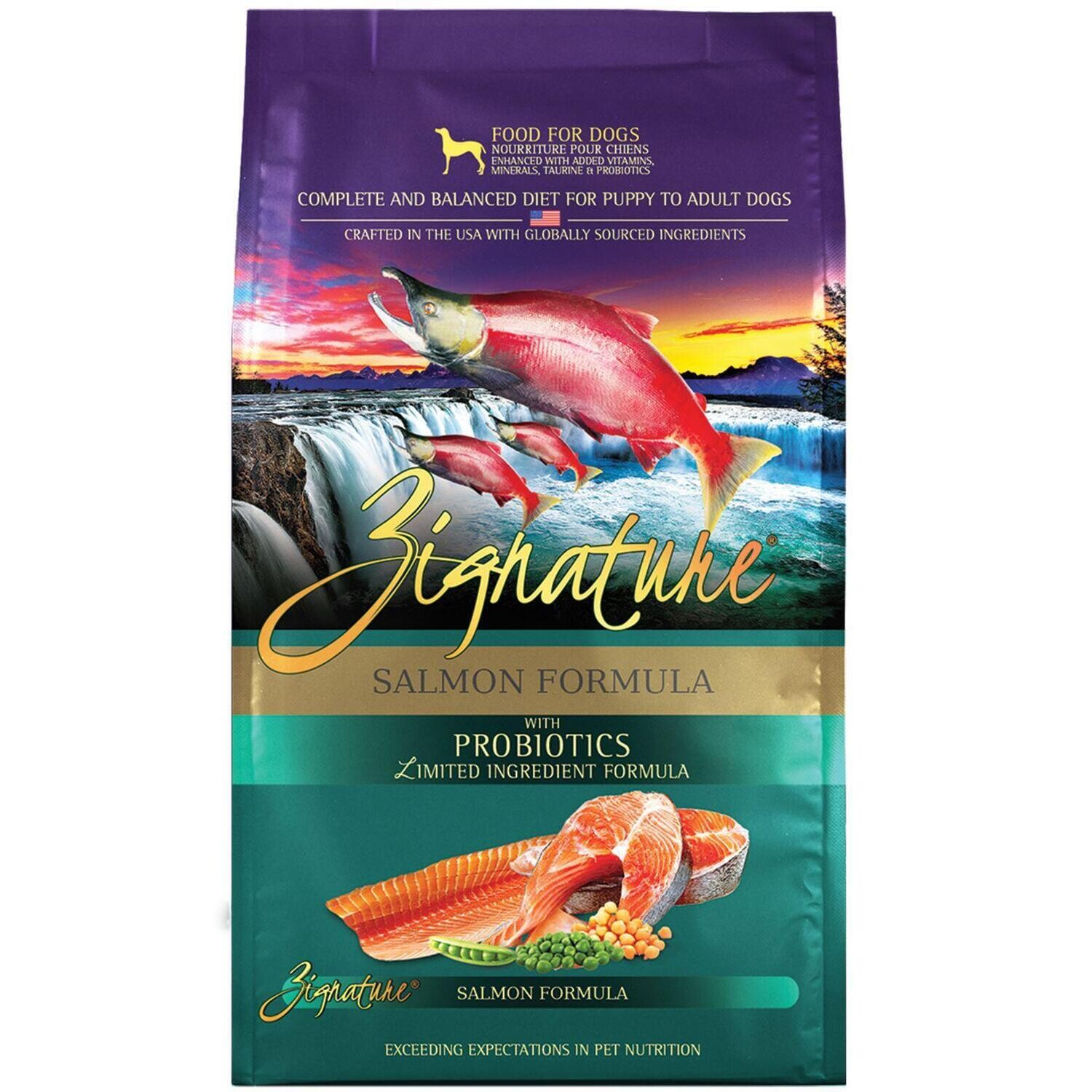 Zignature Grain Free Salmon 12.5#