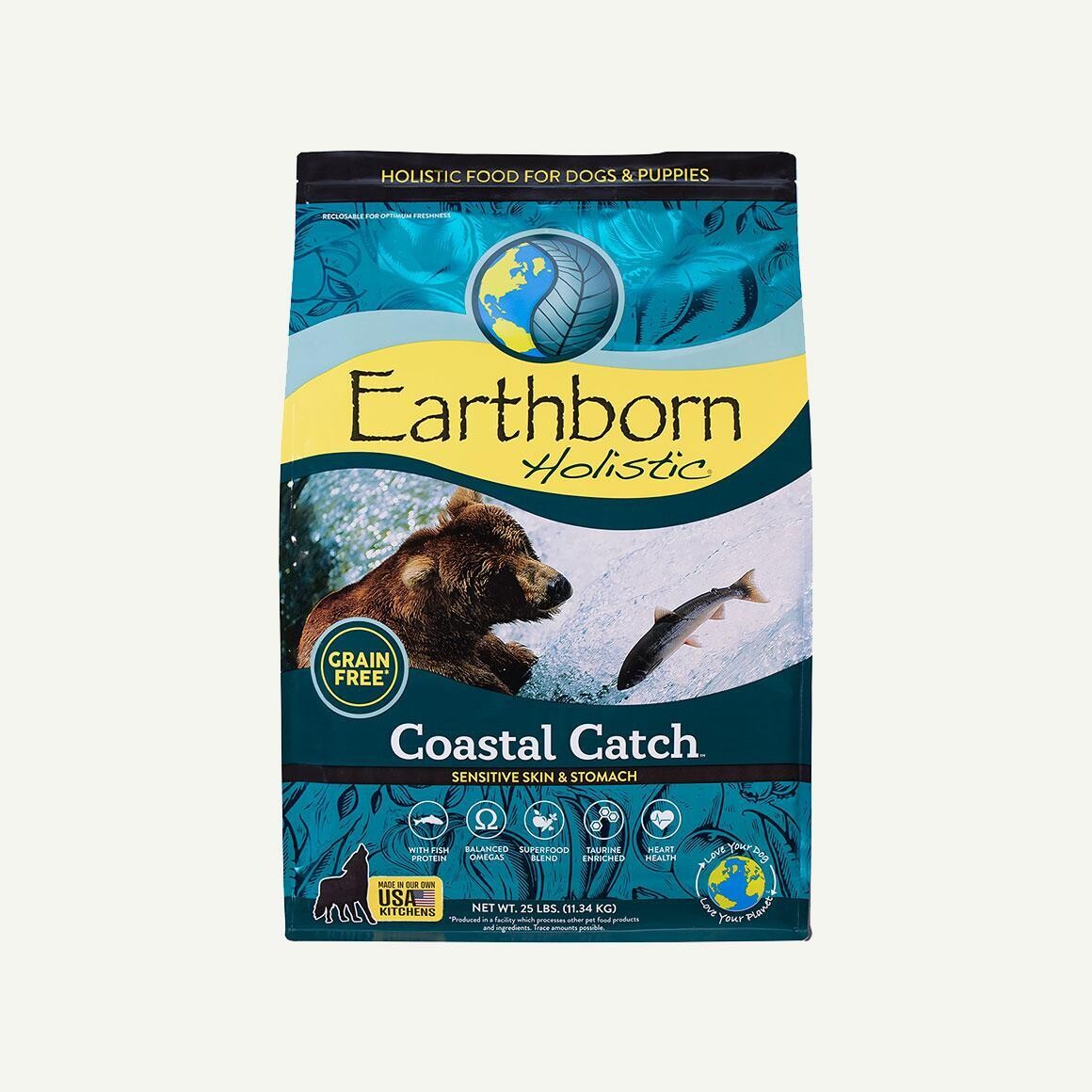 Earthborn Holistic GF Coastal Catch 25#