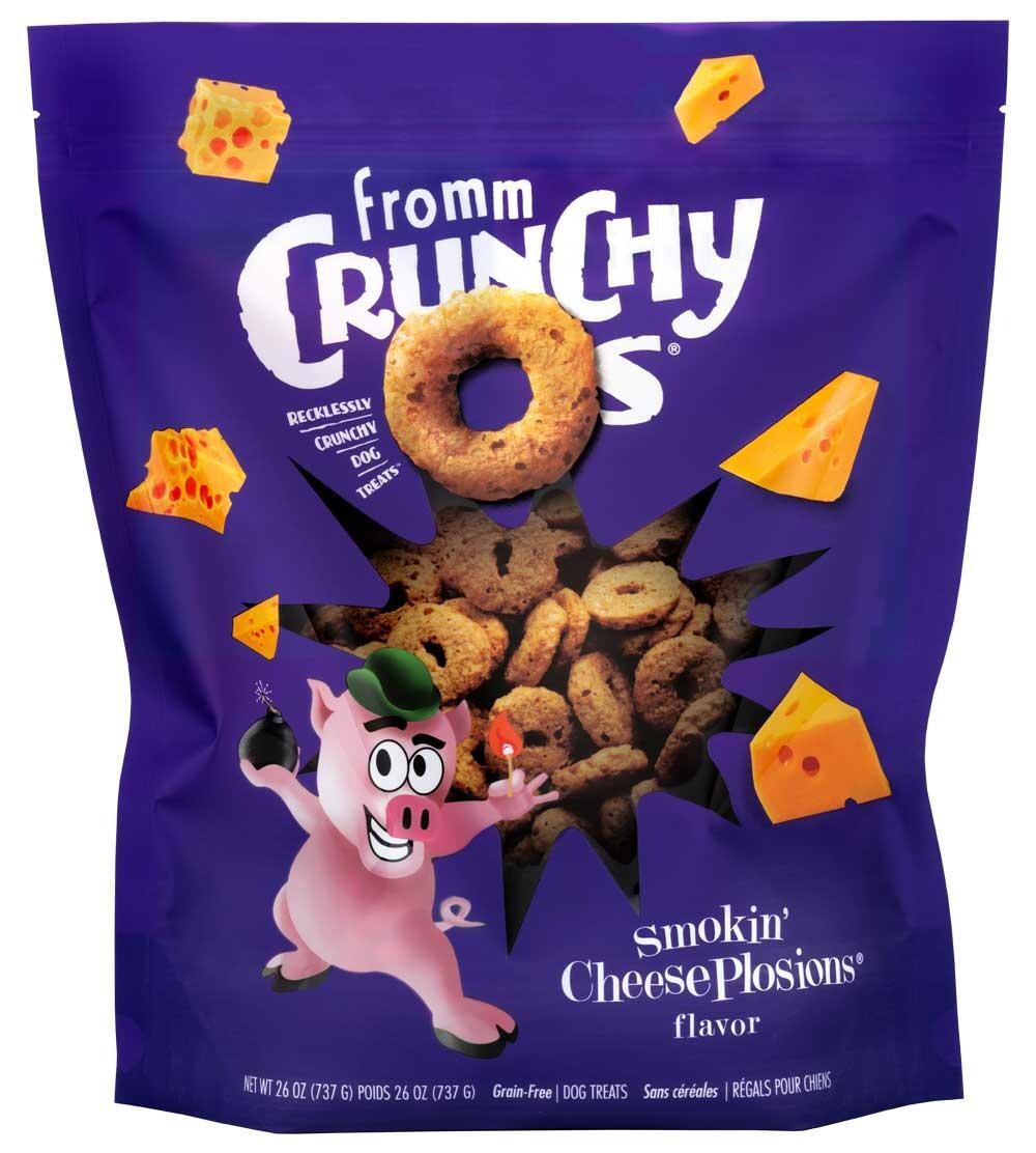 Fromm Crunchy O's Cheese Treat 26oz