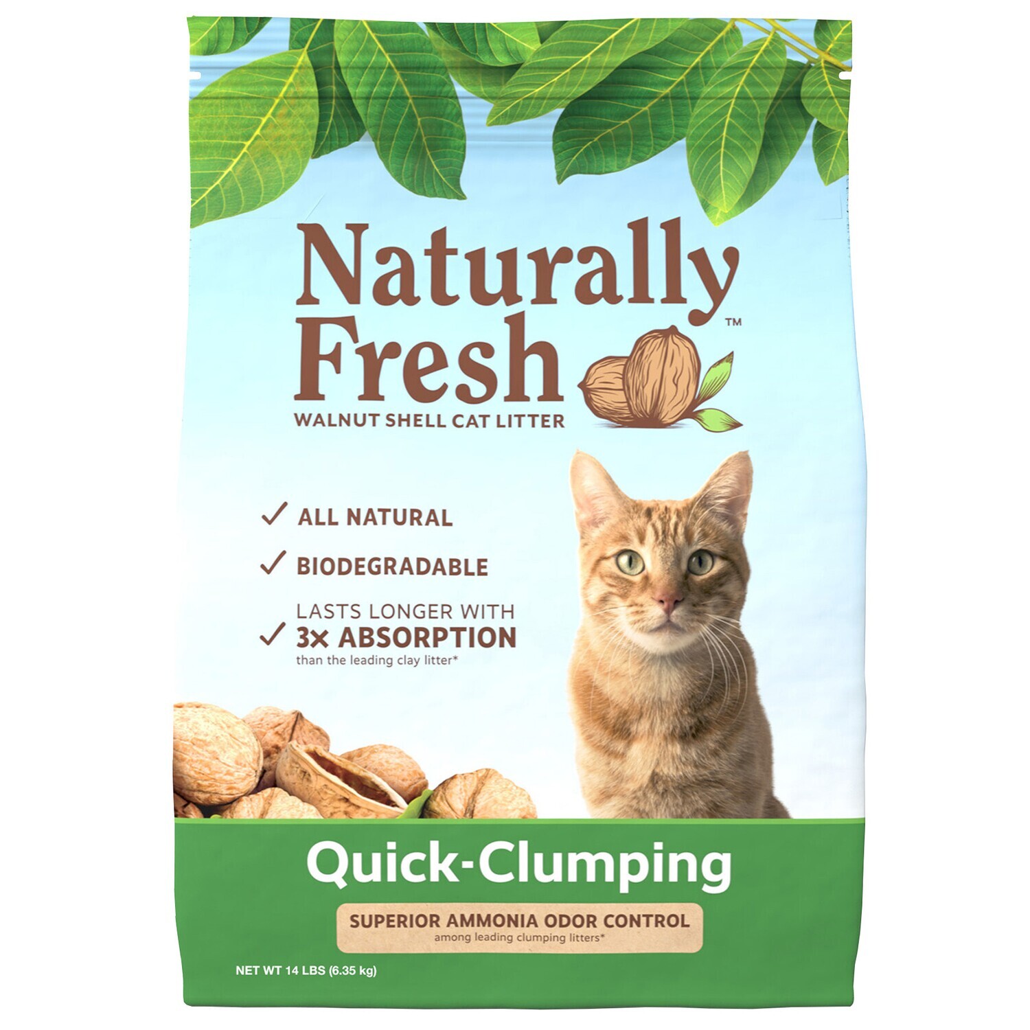Naturally Fresh Quick Clumping Cat Litter 14#