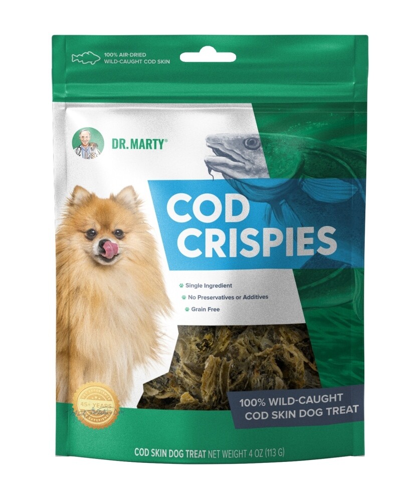 Dr. Marty Freeze Dried Cod Crispies Treat 4oz