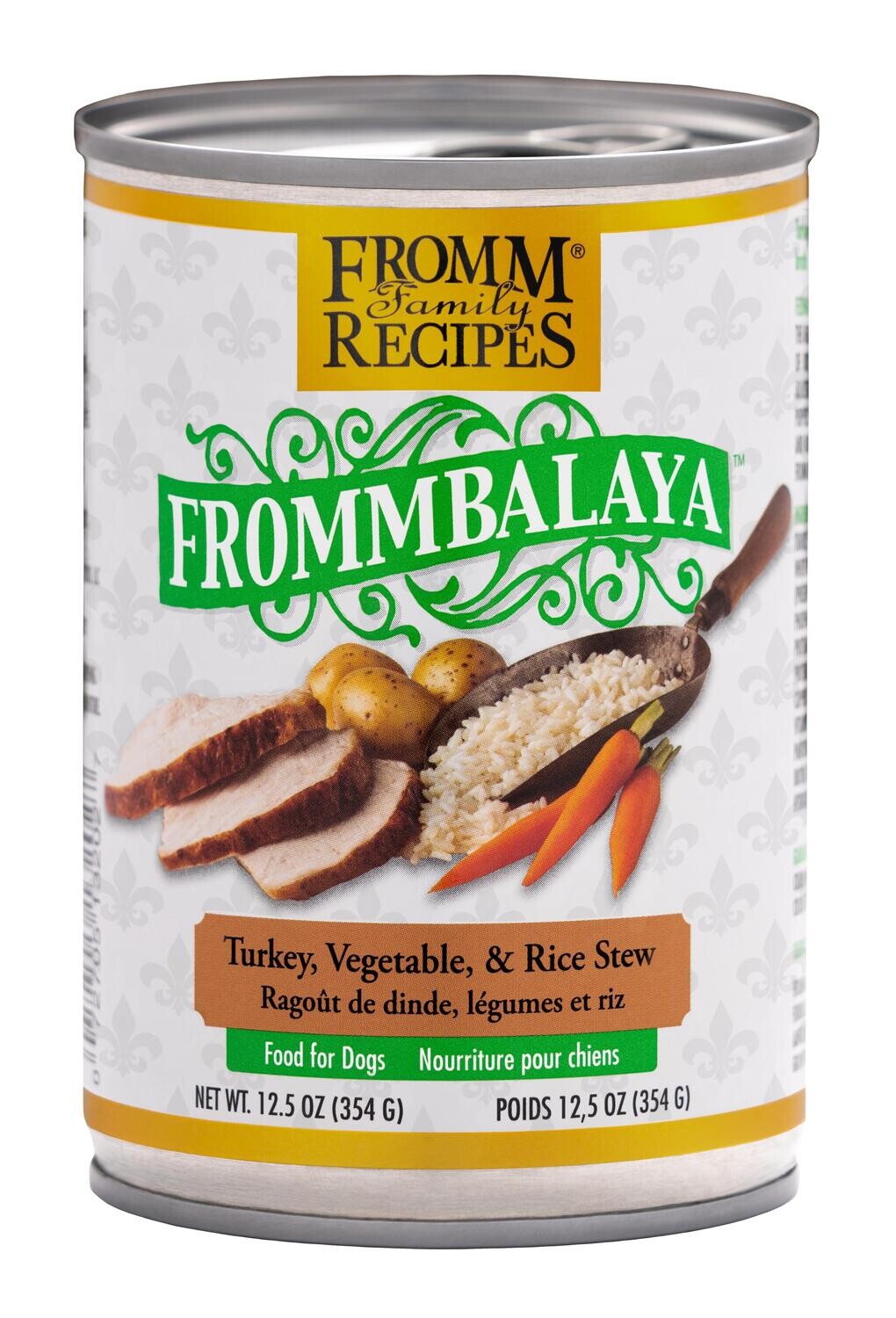 Frommbalaya Turkey, Veg, & Rice Stew can 12.5oz 12/case