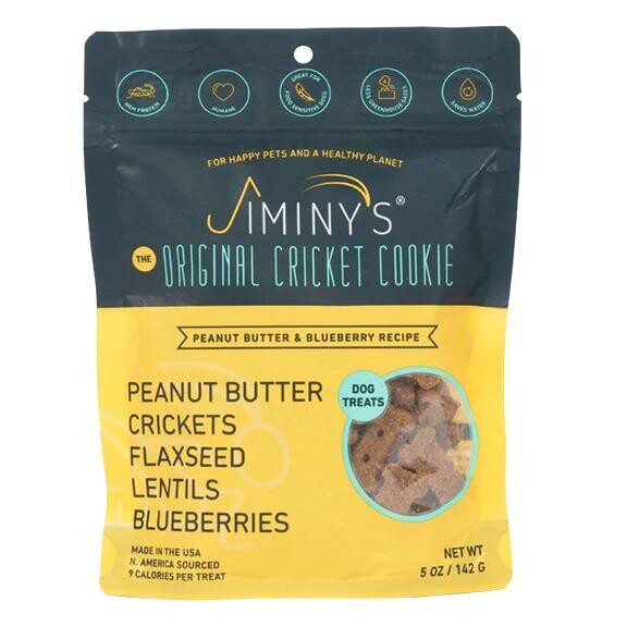 Jiminy's Peanut Butter & Blueberry Biscuits 5oz