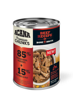 Acana Beef Recipe can 12.8oz 12/case