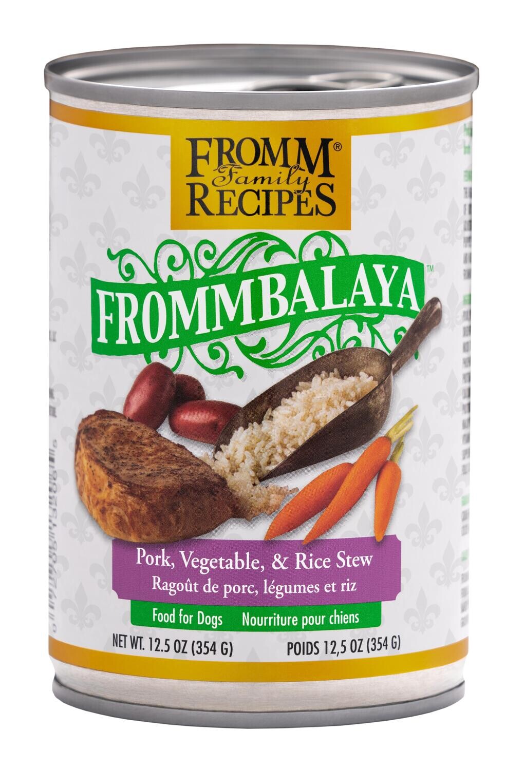 Frommbalaya Pork, Vegetable & Rice Stew can 12.5oz 12/Case