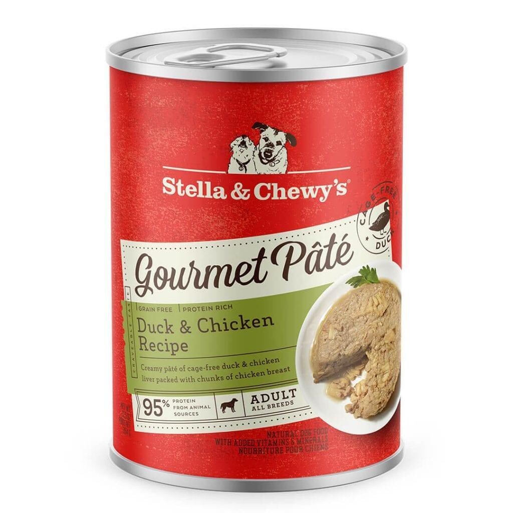 Stella & Chewy's Pate Duck Chicken Can 12.5oz 12/case