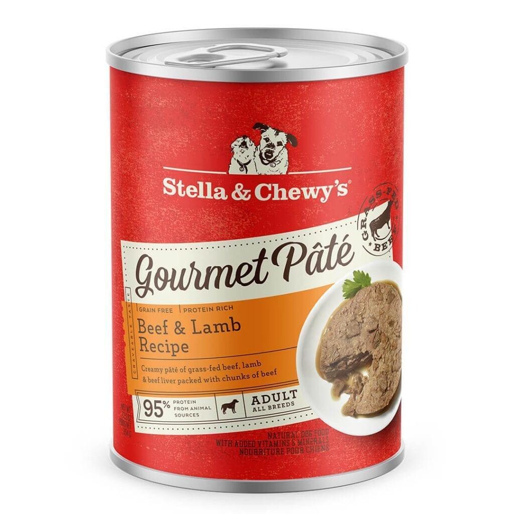 Stella & Chewy's Grain Free Beef & Lamb pate can 12.5oz 12/Case (S)