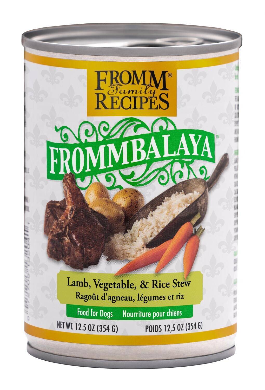 Frommbalaya Lamb, Vegetable & Rice Stew can 12.5oz 12/Case