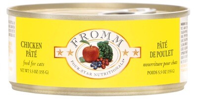 Fromm Cat Chicken Pate can 5.5oz 12/case