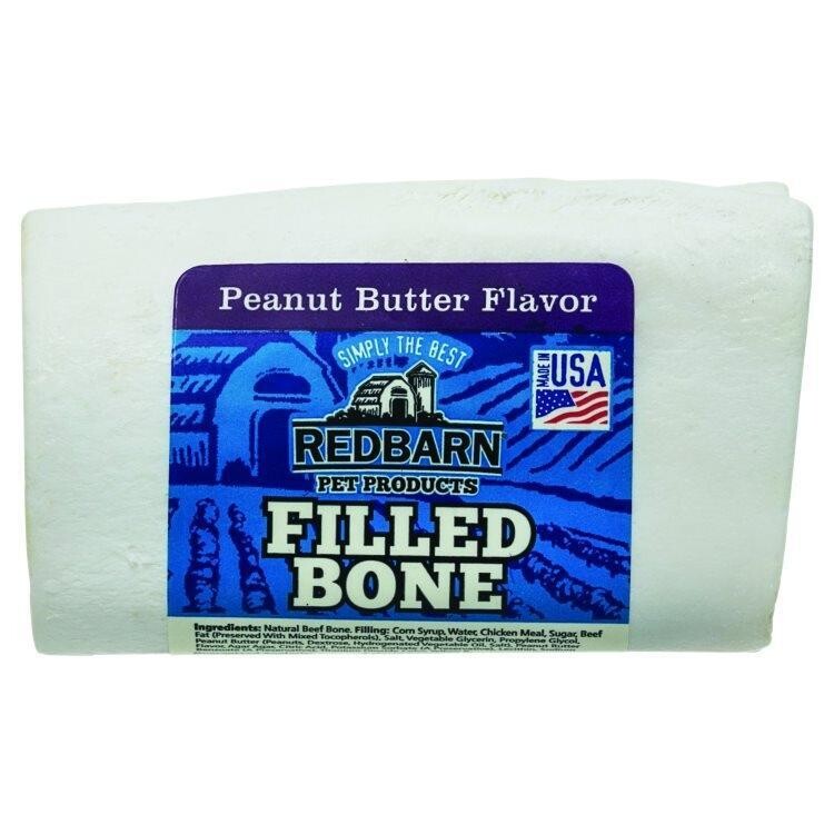 RedBarn Filled Bone Peanut Butter Small