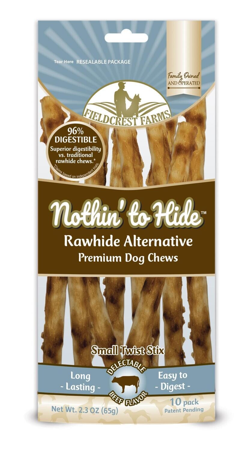 Fieldcrest Farms Nothin' to Hide Beef Small Twist 10 pack