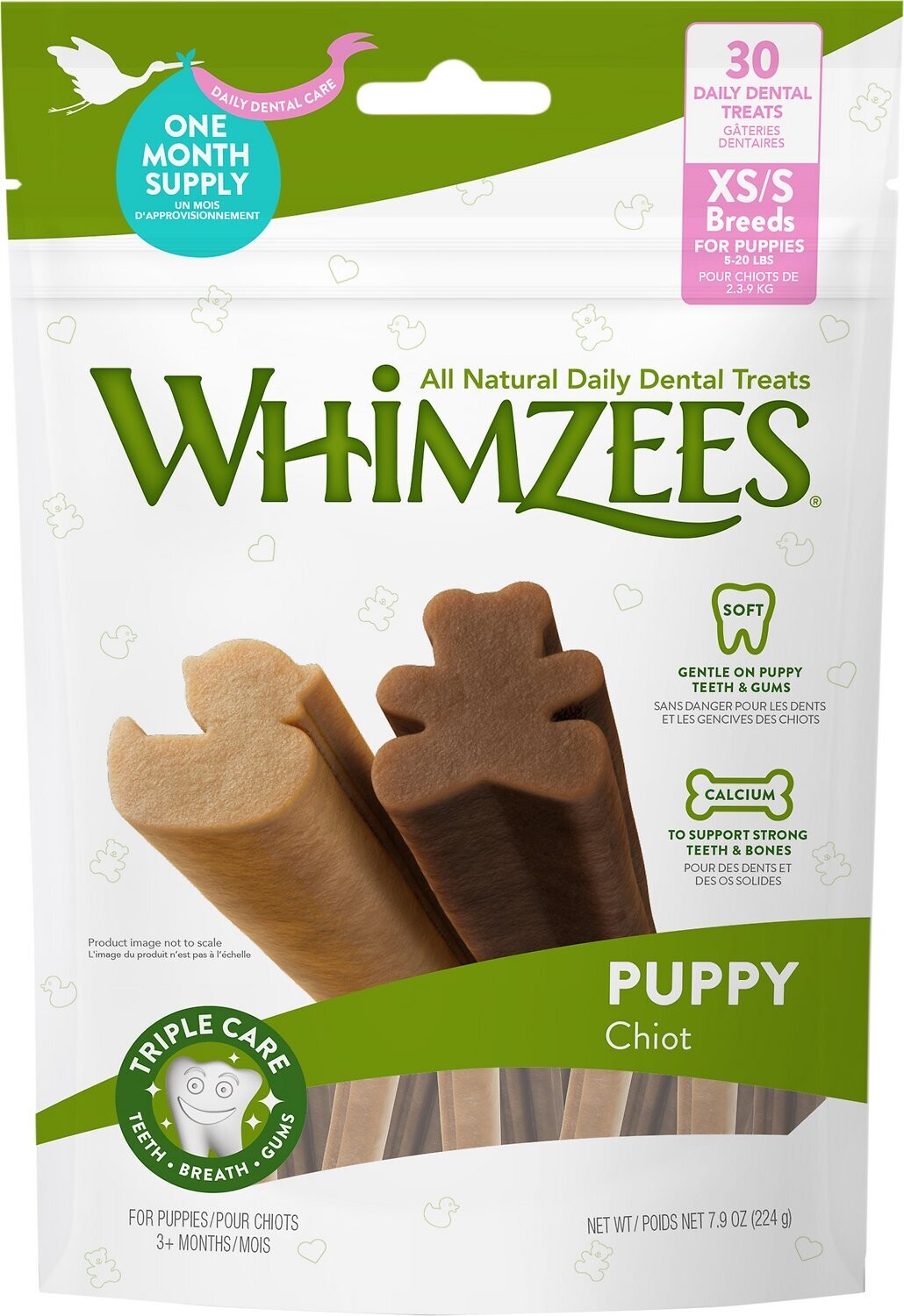 Whimzees Puppy XS/Sm 30ct