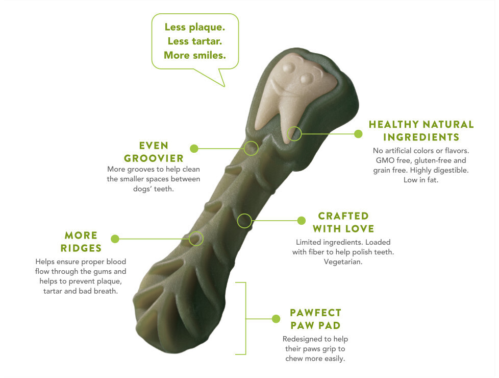 Whimzees Brushzees Medium 75/Case