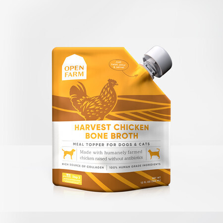 Open Farm Broth Chicken pouch 12oz 6/Case