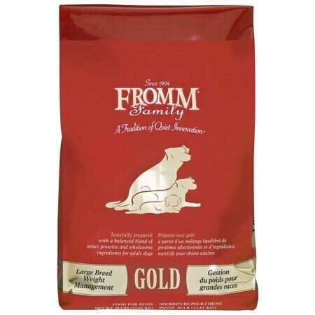 Fromm Gold Large Breed Weight Management 15#