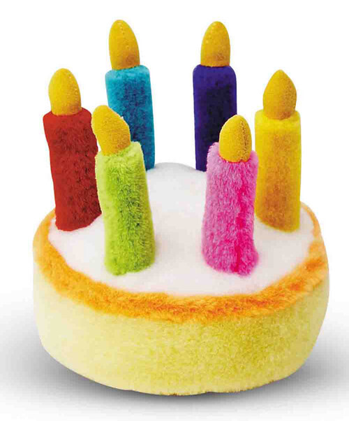 Multipet Happy Birthday Cake Toy