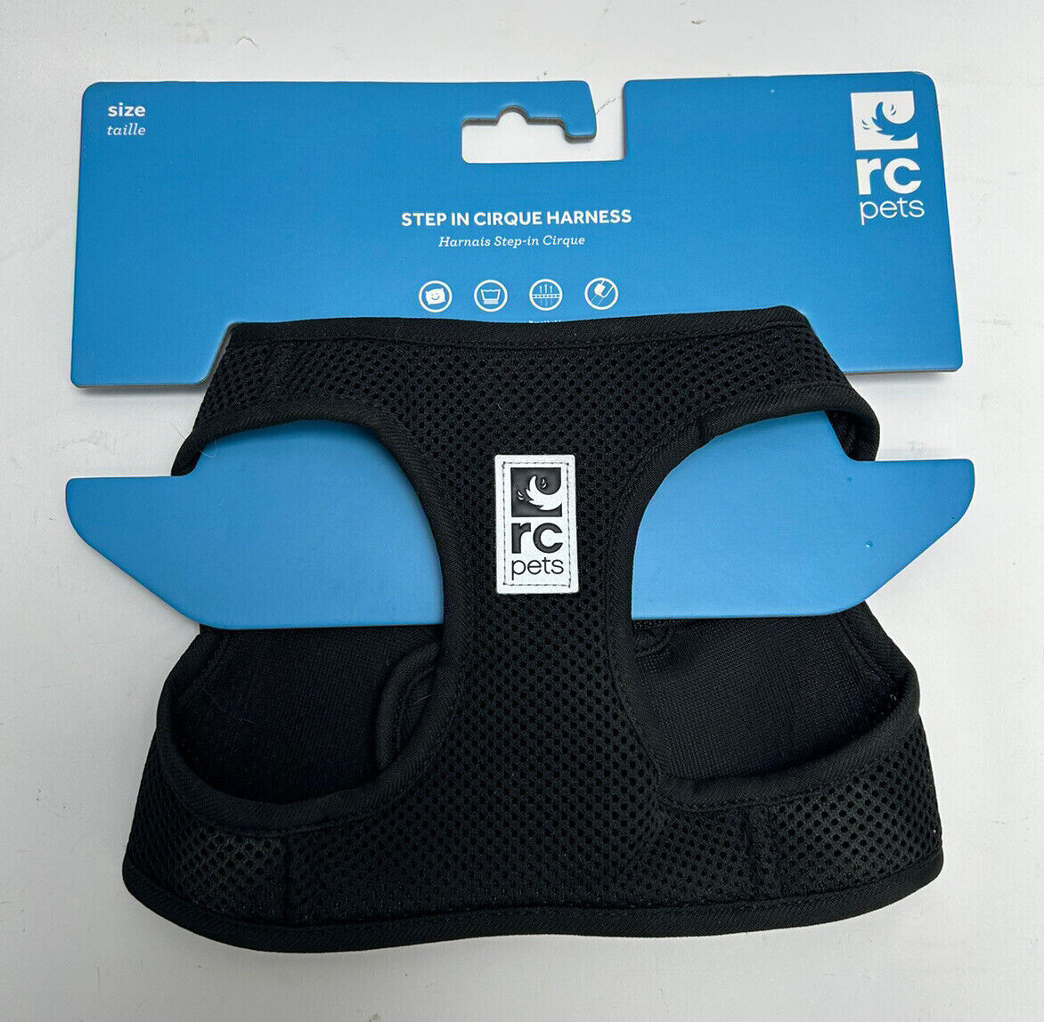 RCPets Cirque Harness Step-in Lg Black