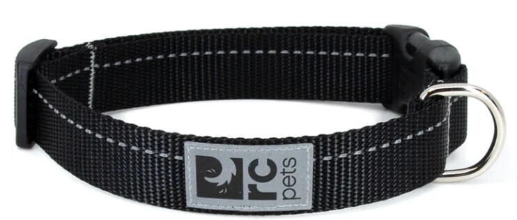 RCPets Clip Collar Sm 3/4'' Black