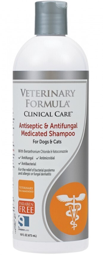 Synergy Labs Vet Clinic Antiseptic Shampoo 16oz