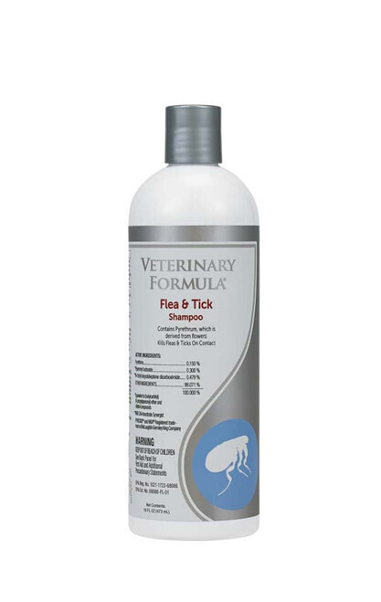 Synergy Labs Vet Clinic Care Flea & Tick Shampoo 16oz