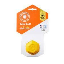 Project Hive Dog Toy Hive Ball Floating Yellow (X)