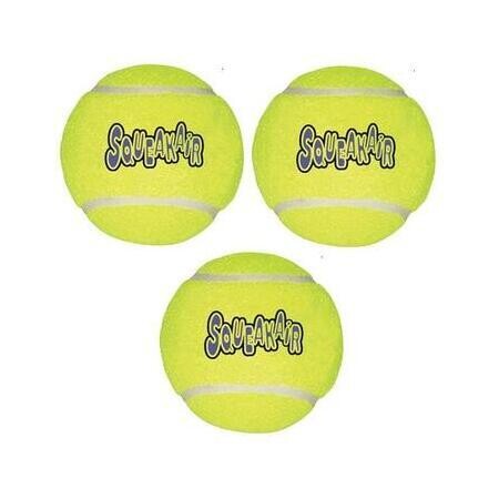 Kong Airdog SqueakAir Tennis Balls Medium 3 pack