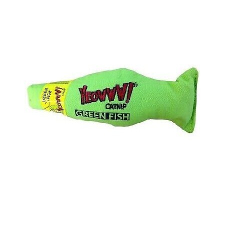Yeoww Catnip Fish Green (X)