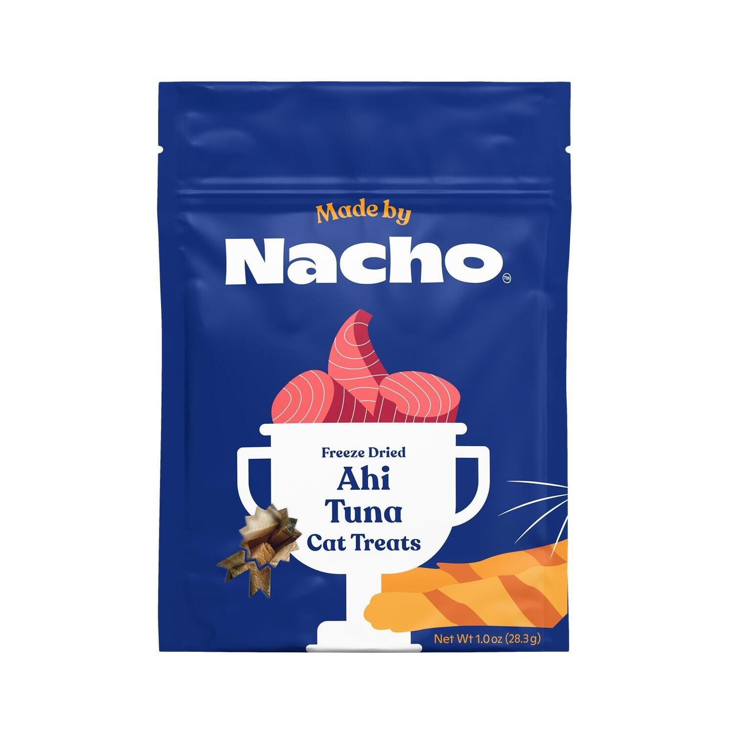 Made By Nacho Freeze Dried Ahi Tuna Cat Treats .7oz