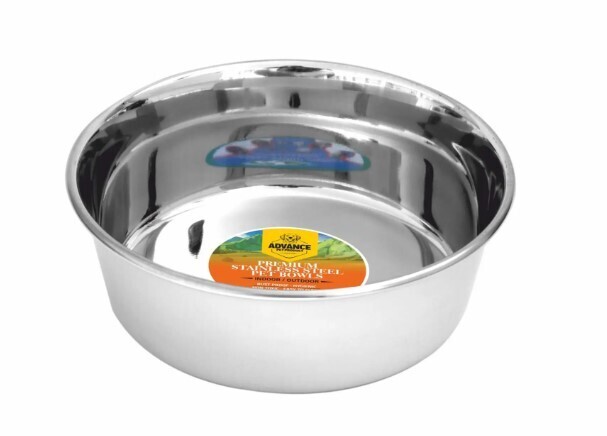 Indipets Stainless Steel Bowl 2 Quarts