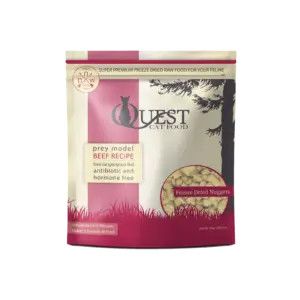 Steve's Real Food Cat Quest Freeze Dried Nuggets Beef 10oz