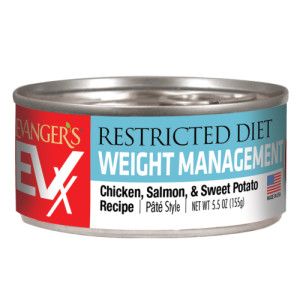 Evanger's Cat EVx Restricted Weight Management can 5.5oz 24/Case (X)