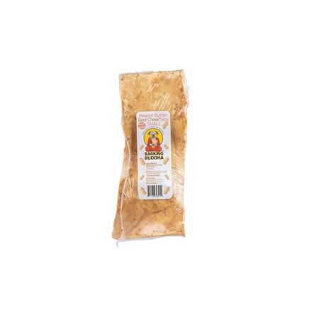 Barking Buddha Beef Cheek Slice Peanut Butter Small 30/Case
