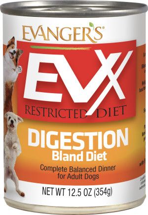 Evanger's EVx Restricted Diet Digestion Bland can 12.5oz 12/Case