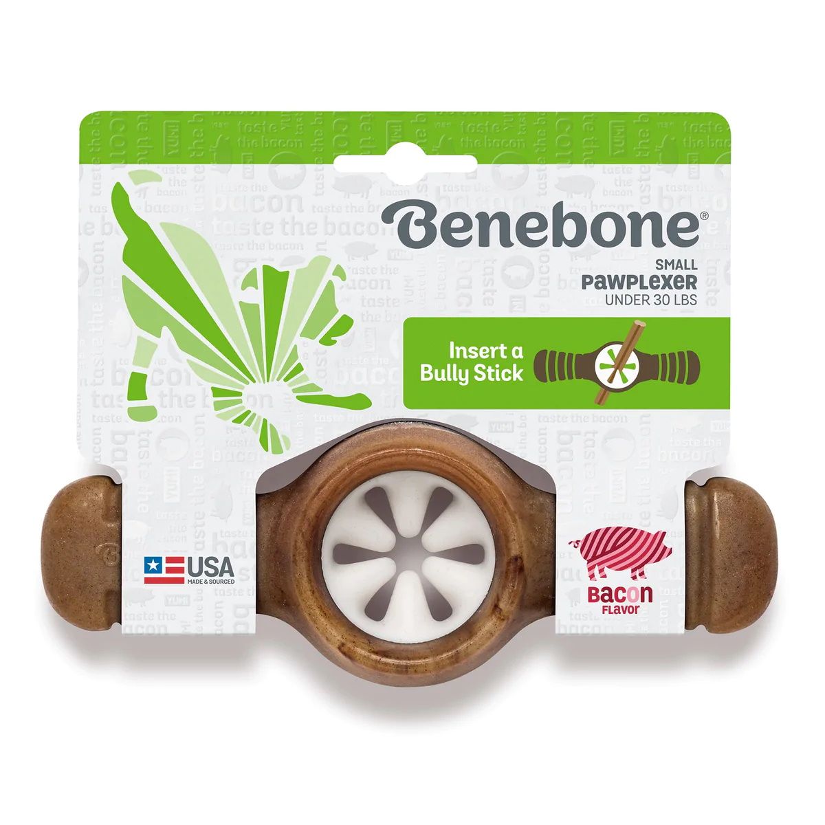Benebone Pawplexer Small Bacon (X)