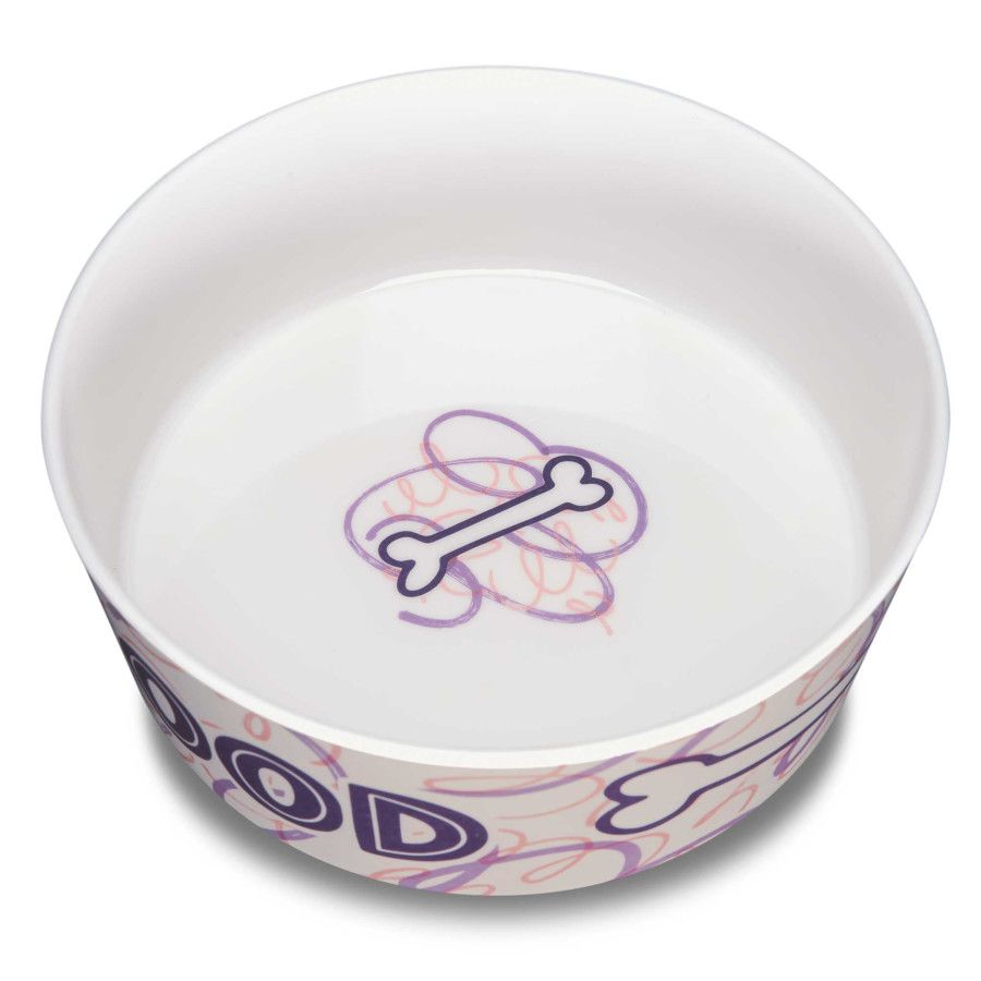Loving Pets Dolce Moderna Bowl Food & Water Large (X)