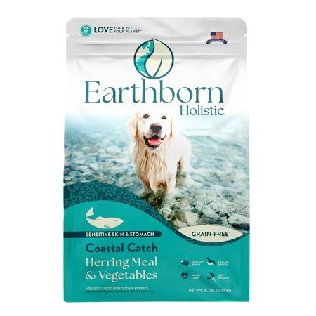 Earthborn Holistic Grain Free Coastal Catch 25#