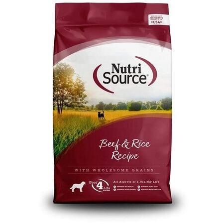 Nutrisource Beef & Rice 26#