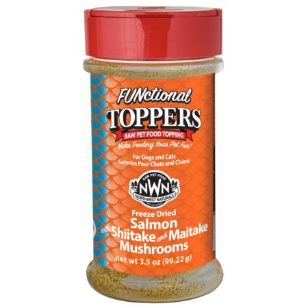 Northwest Naturals Freeze Dried Functional Topper Salmon & Shiitake & Maitake 4.5oz