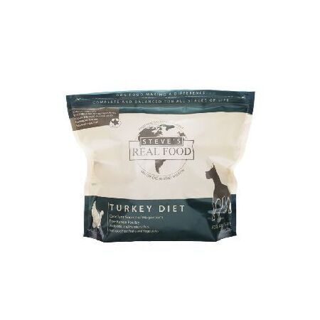 Steve's Real Food Dog & Cat Freeze Dried Turkey Nuggets 20oz